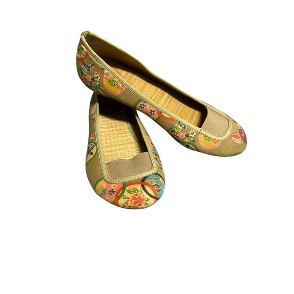 Rocketdog Women’s Ballerina Flats Size 9 Pastels Resort Vacation Beachy Boho - Picture 1 of 7